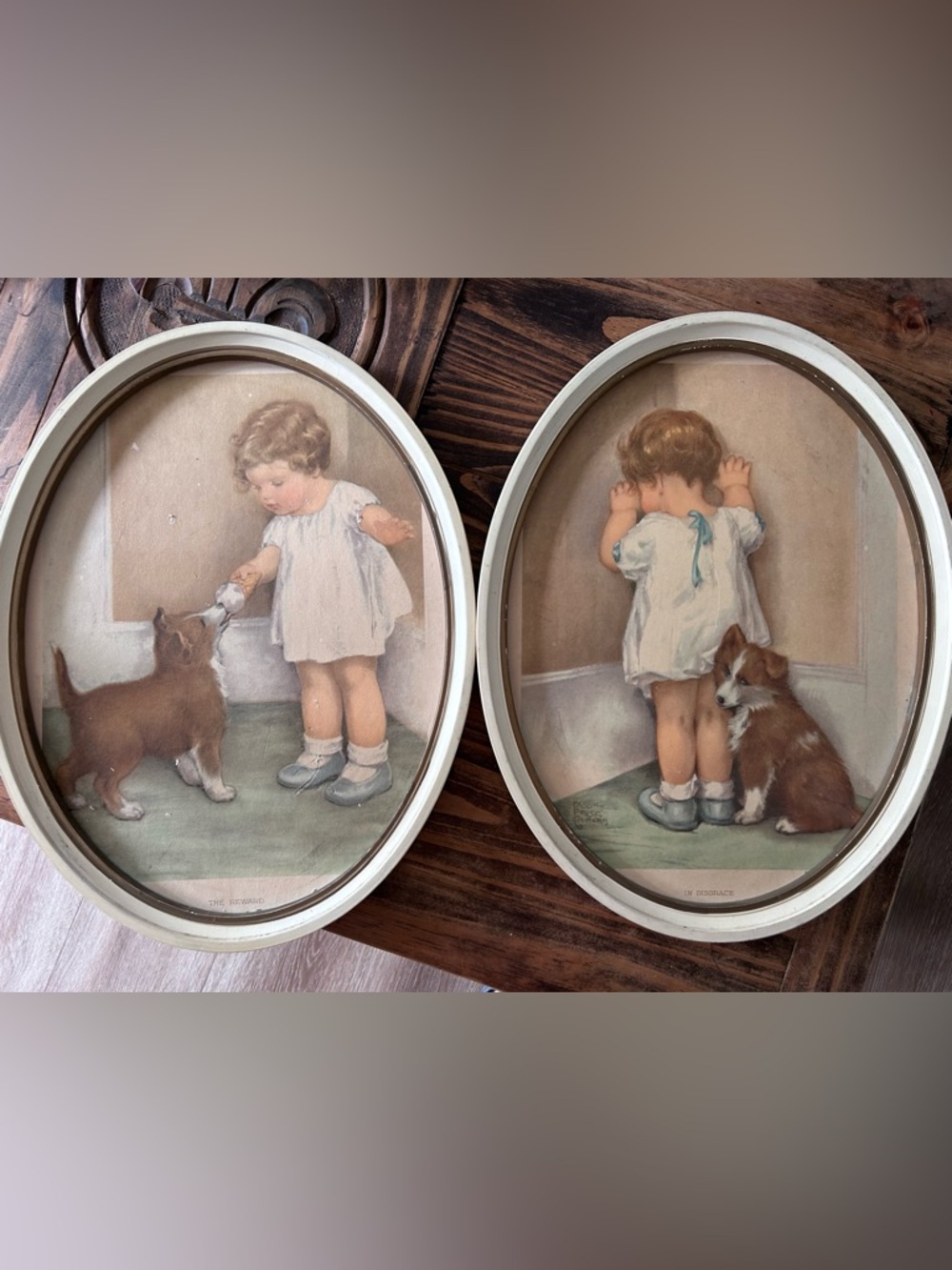 Vintage Bessie Gutman framed prints